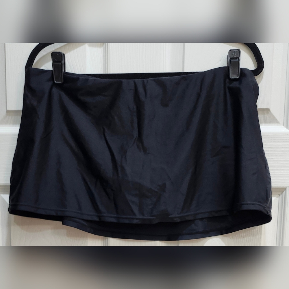 Island Waves Swim Skirt Black Size 14 Swim Skort